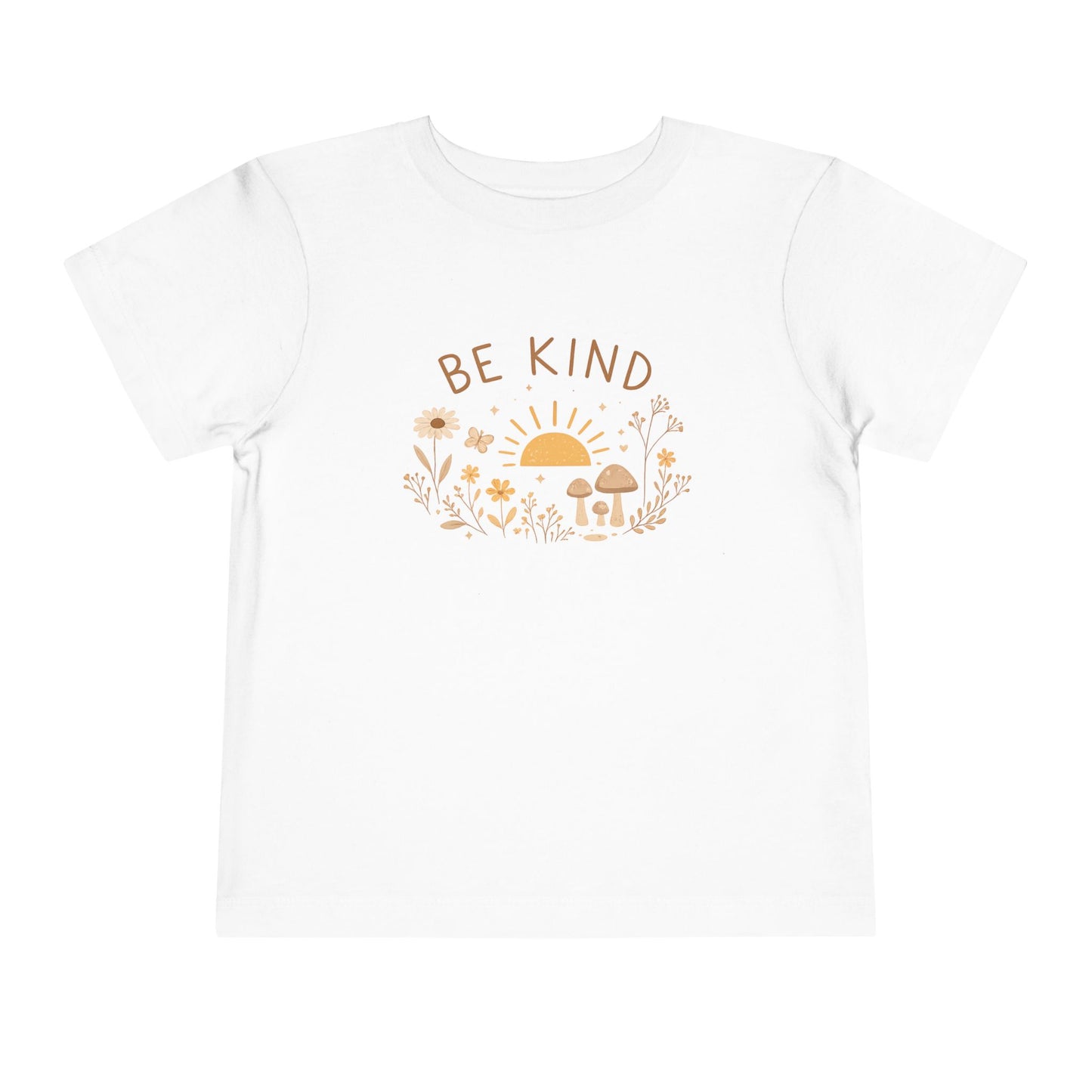 Be Kind Floral Toddler Tee