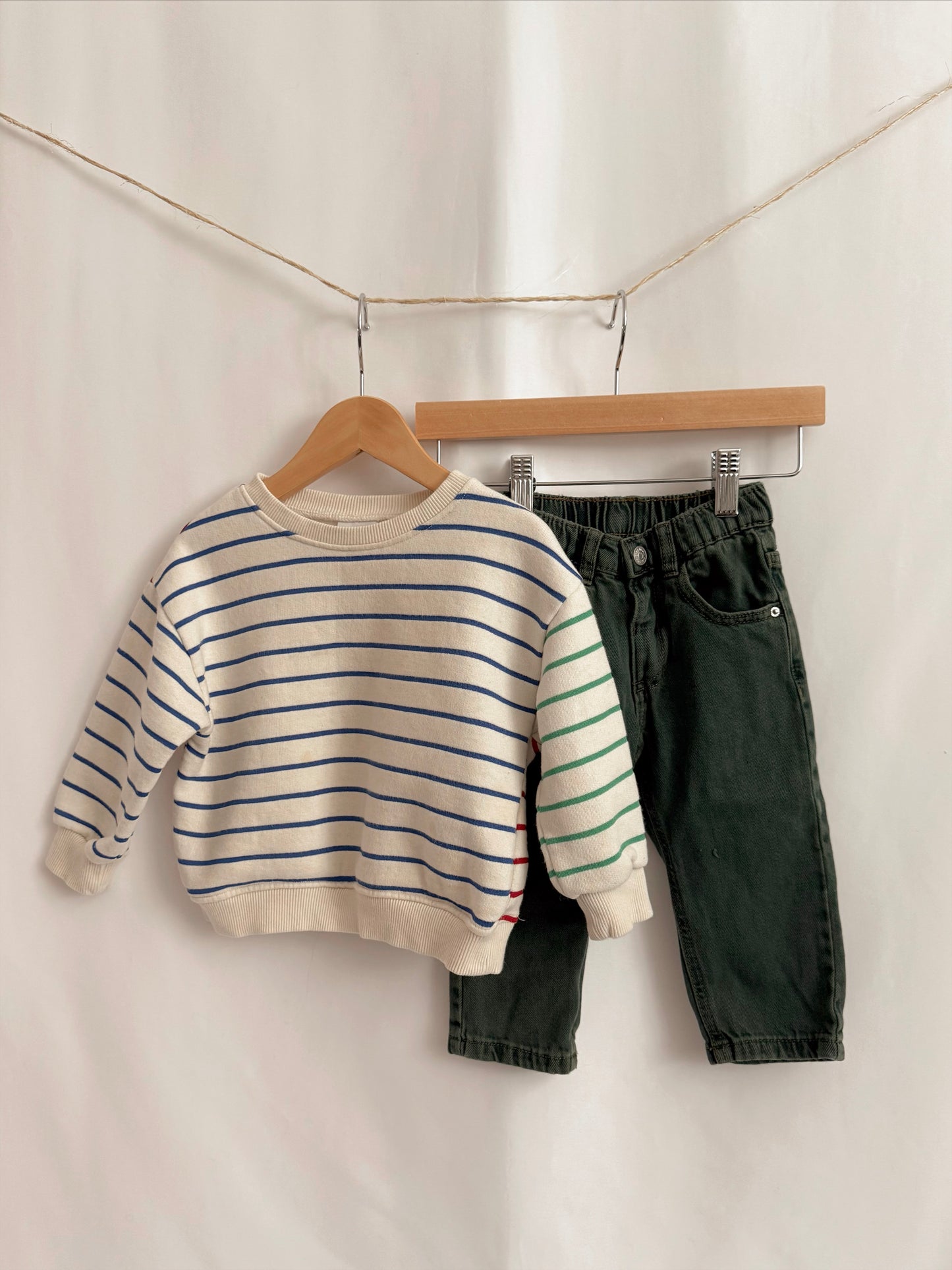 Zara Sweatshirt and Jeans