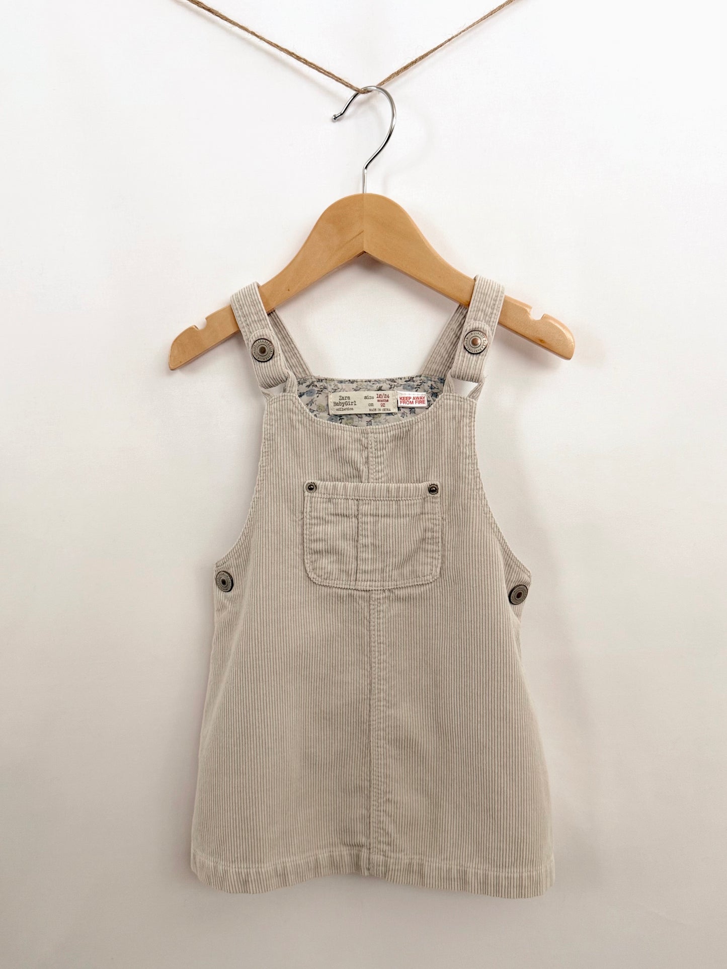 Zara Overall Dress