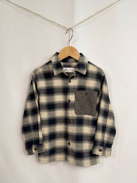 Zara Plaid Flannel Shirt