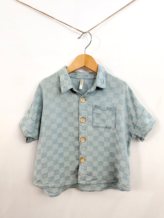 Rylee+Cru Boxy Shirt 6-7y
