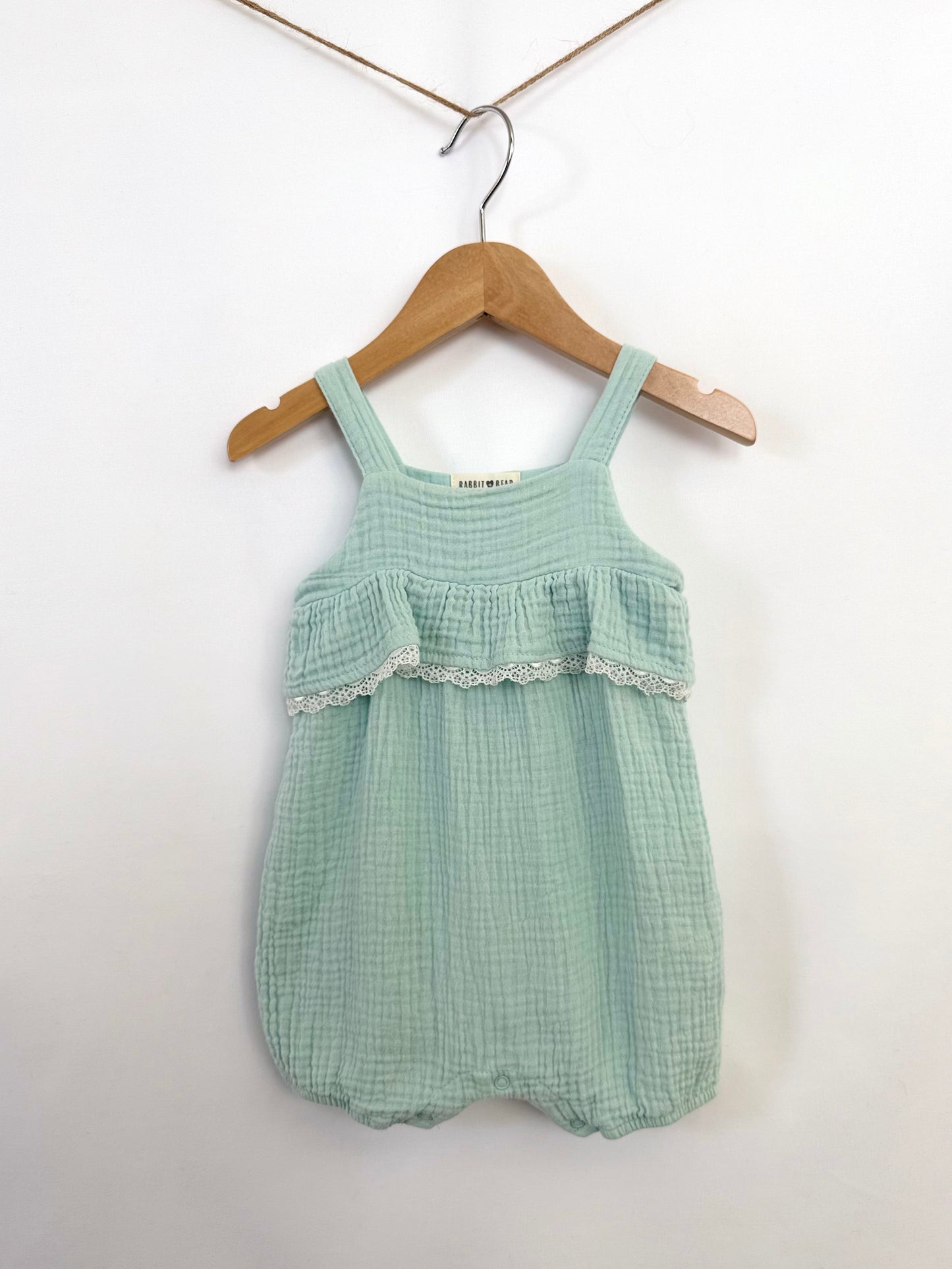 Rabbit + Bear Romper
