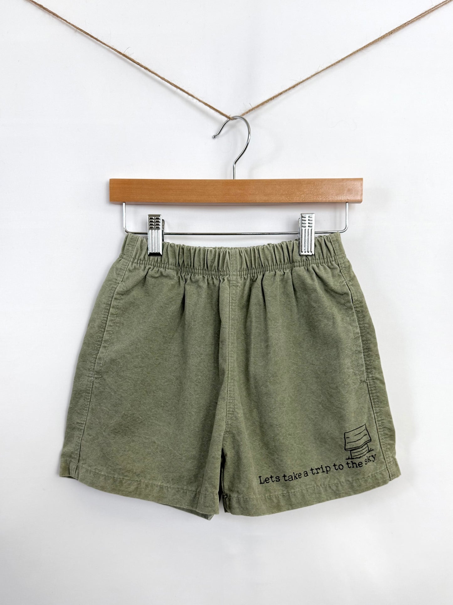 Apple Smile Shorts