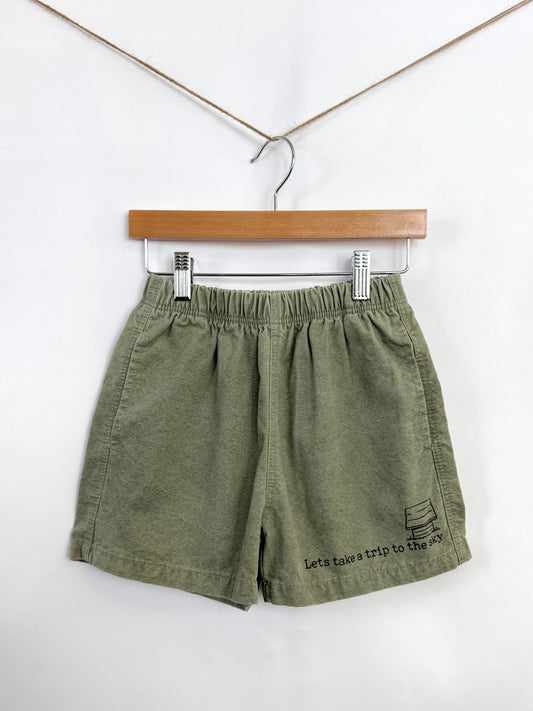 Apple Smile Shorts