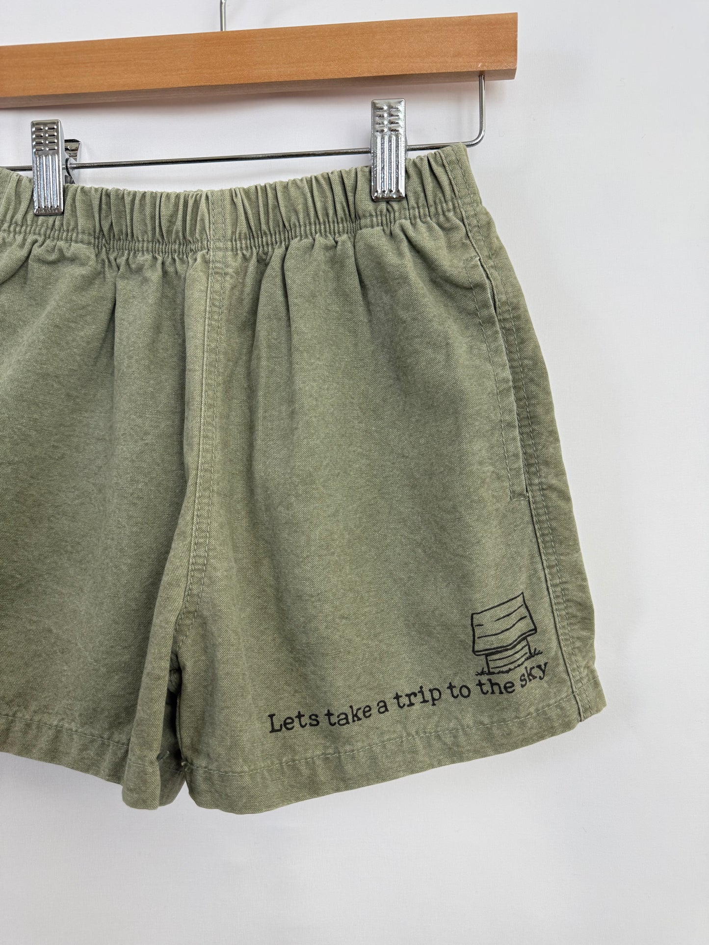 Apple Smile Shorts
