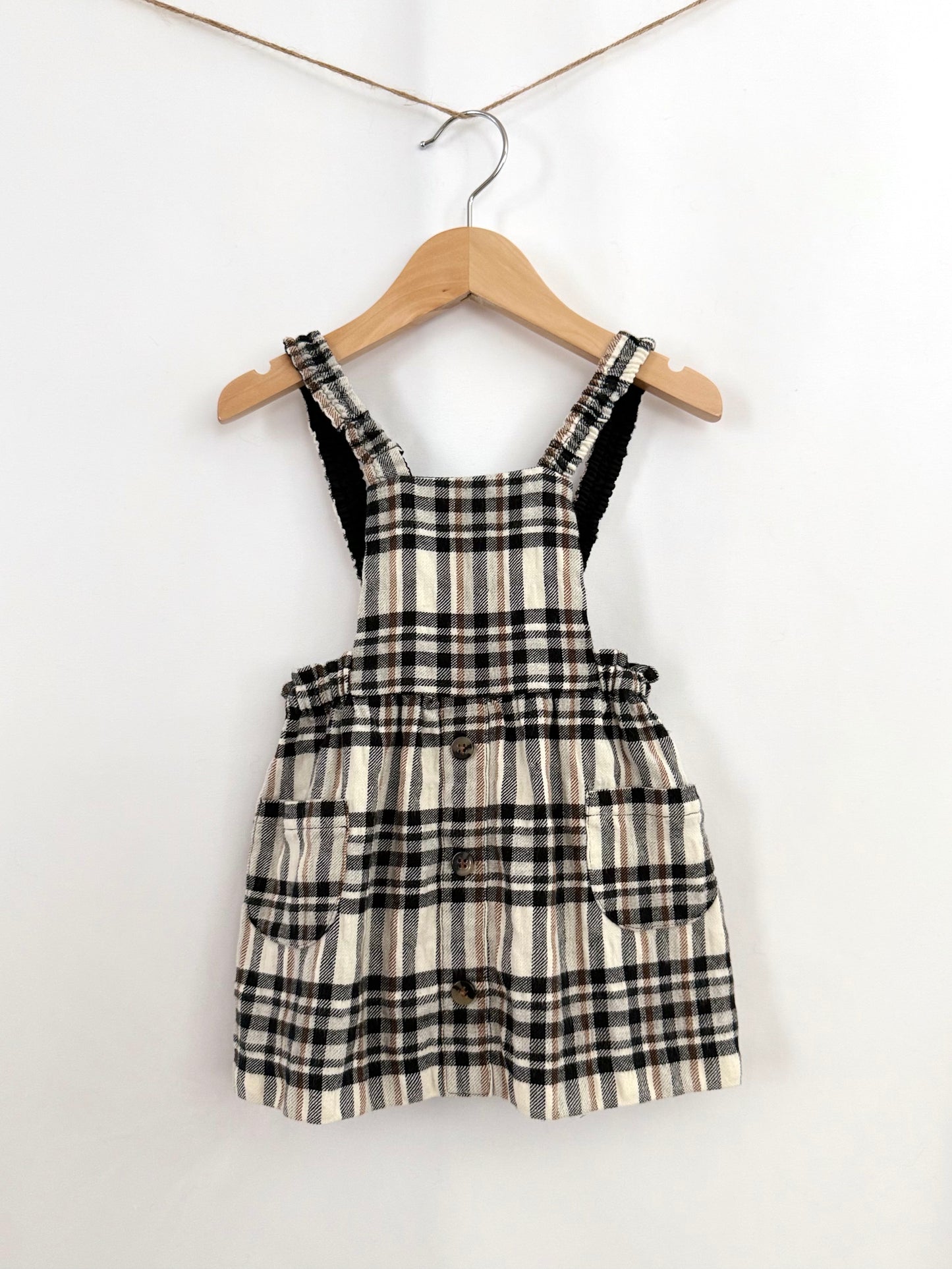 Zara Pinafore Dress